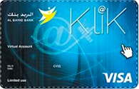 E CARTE KLIK VISA
